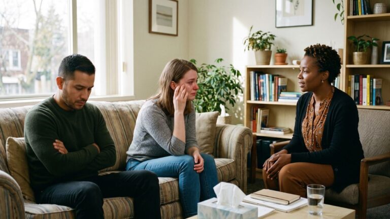 Trauma-informed relationship therapy session in Greeley for adults healing deep attachment and relationship patterns